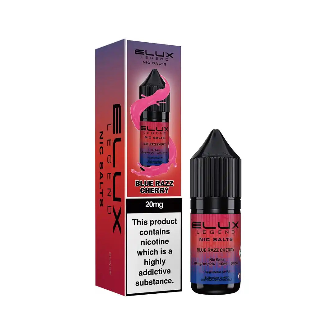 5 FOR £10 Elux (legend) Nic Salt E-Liquid 10MG/20MG Nicotine 10ml bottle
