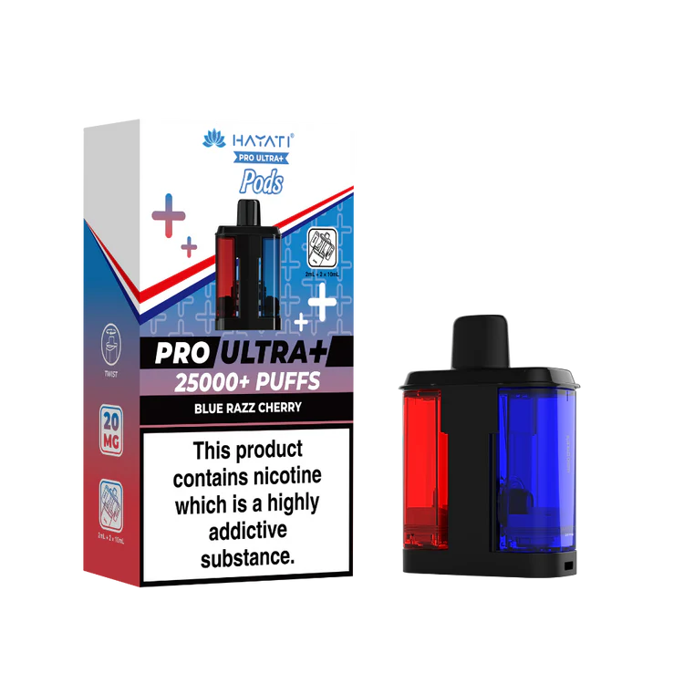 Hayati Pro Ultra+ 25K Puffs PODS