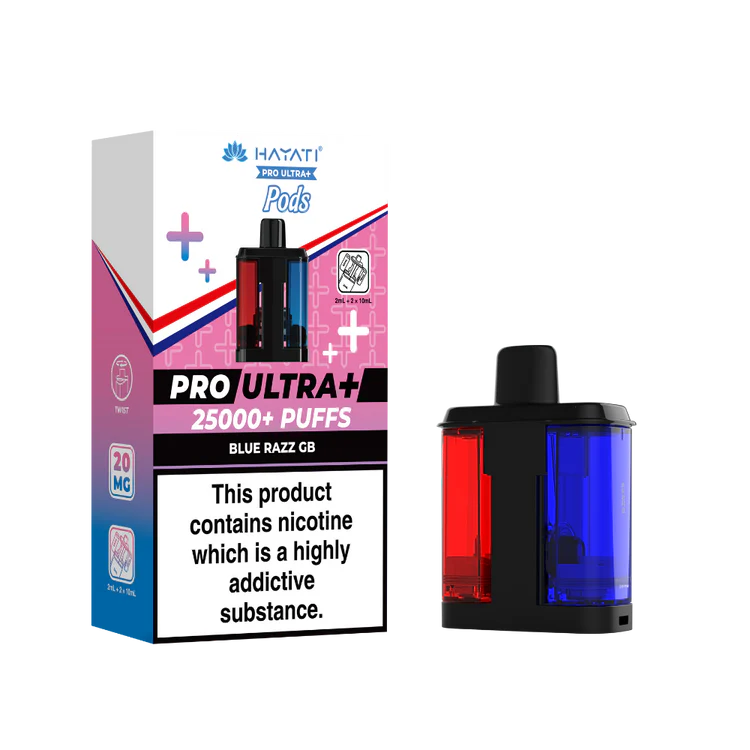 Hayati Pro Ultra+ 25K Puffs PODS