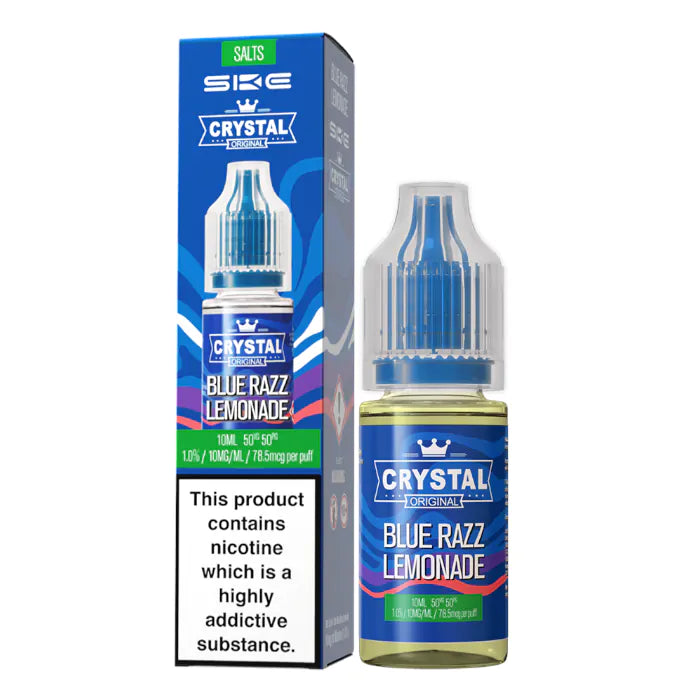 5 FOR £10 SKE crystal Nic Salt E-Liquid 10MG/20MG Nicotine 10ml bottle