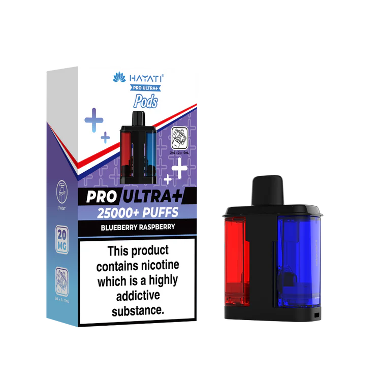 Hayati Pro Ultra+ 25K Puffs PODS