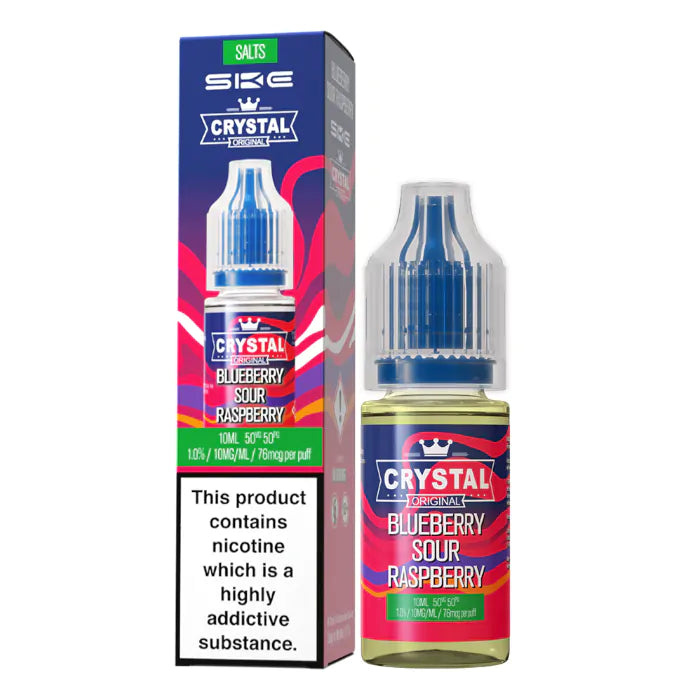 5 FOR £10 SKE crystal Nic Salt E-Liquid 10MG/20MG Nicotine 10ml bottle