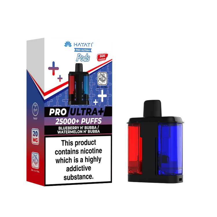 Hayati Pro Ultra+ 25K Puffs PODS