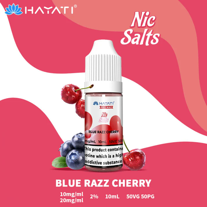5 FOR £10 Hayati Pro Max Nic Salt E-Liquid 10MG/20MG Nicotine 10ml bottle