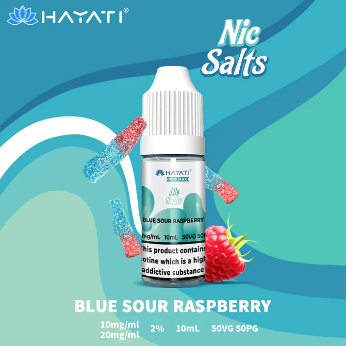 5 FOR £10 Hayati Pro Max Nic Salt E-Liquid 10MG/20MG Nicotine 10ml bottle