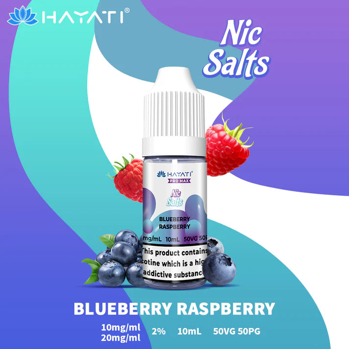 5 FOR £10 Hayati Pro Max Nic Salt E-Liquid 10MG/20MG Nicotine 10ml bottle