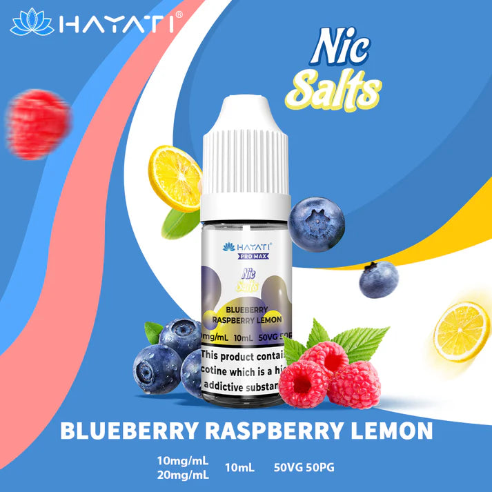 5 FOR £10 Hayati Pro Max Nic Salt E-Liquid 10MG/20MG Nicotine 10ml bottle