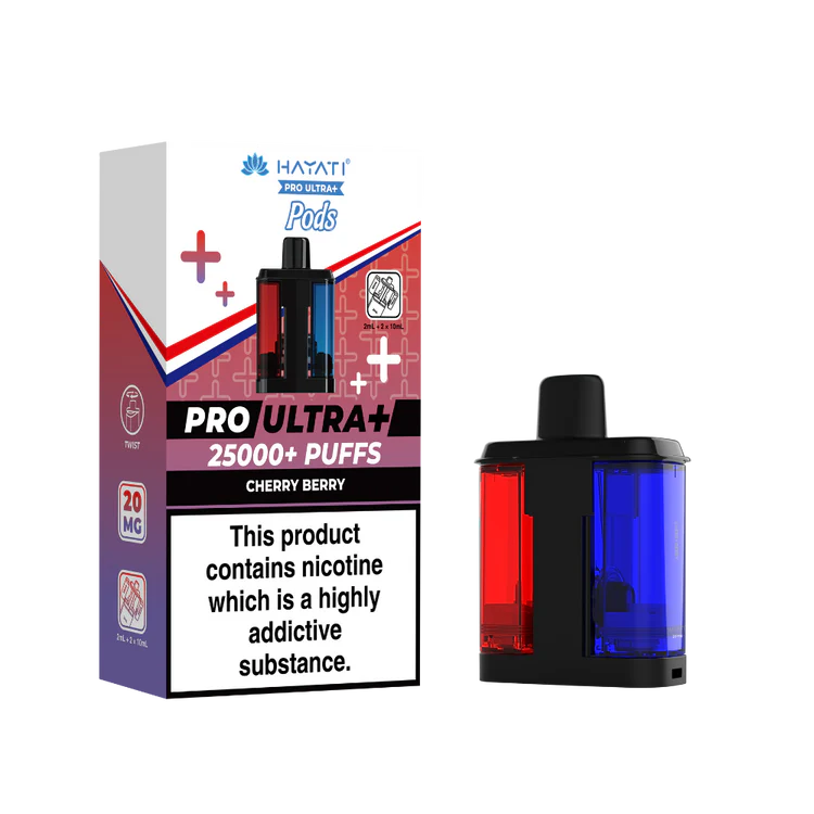 Hayati Pro Ultra+ 25K Puffs PODS