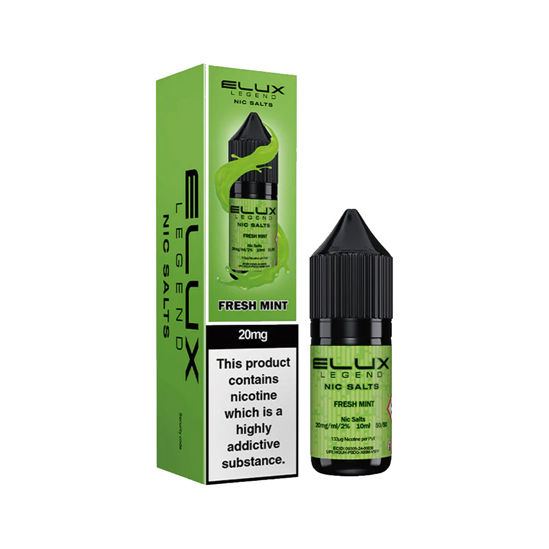 5 FOR £10 Elux (legend) Nic Salt E-Liquid 10MG/20MG Nicotine 10ml bottle