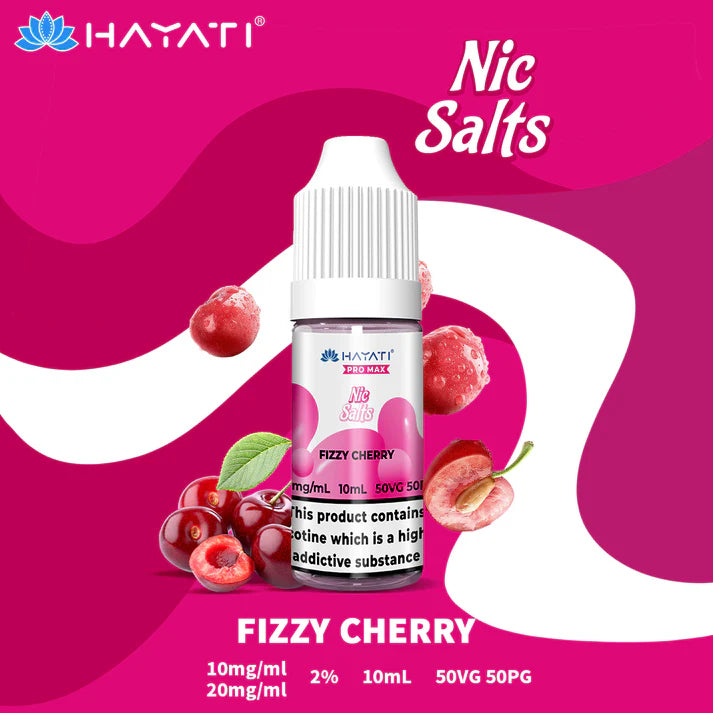 5 FOR £10 Hayati Pro Max Nic Salt E-Liquid 10MG/20MG Nicotine 10ml bottle