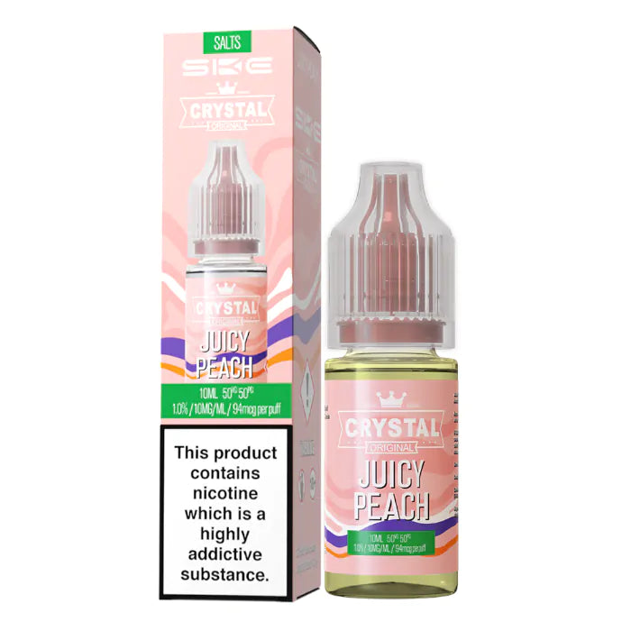 5 FOR £10 SKE crystal Nic Salt E-Liquid 10MG/20MG Nicotine 10ml bottle