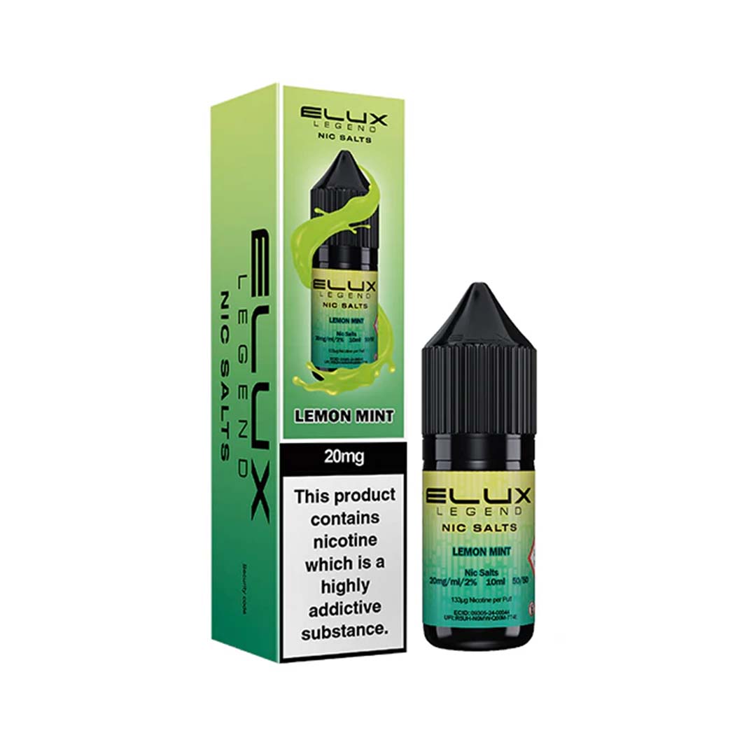 5 FOR £10 Elux (legend) Nic Salt E-Liquid 10MG/20MG Nicotine 10ml bottle