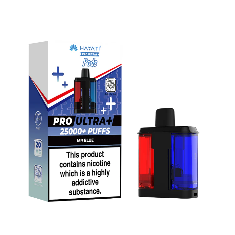 Hayati Pro Ultra+ 25K Puffs PODS