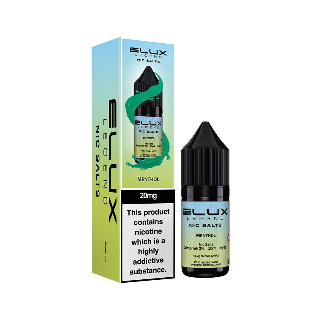 5 FOR £10 Elux (legend) Nic Salt E-Liquid 10MG/20MG Nicotine 10ml bottle