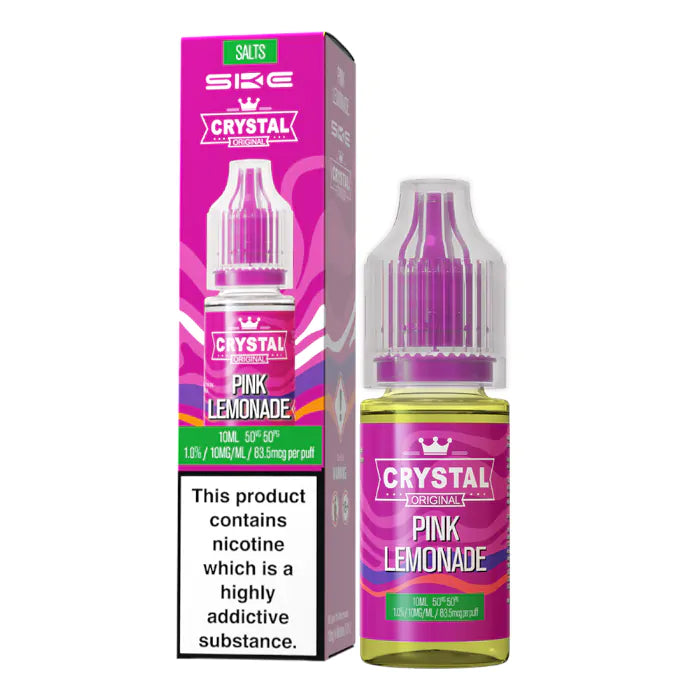 5 FOR £10 SKE crystal Nic Salt E-Liquid 10MG/20MG Nicotine 10ml bottle
