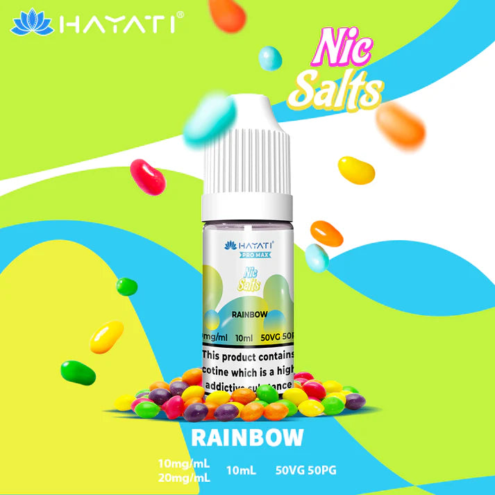 5 FOR £10 Hayati Pro Max Nic Salt E-Liquid 10MG/20MG Nicotine 10ml bottle