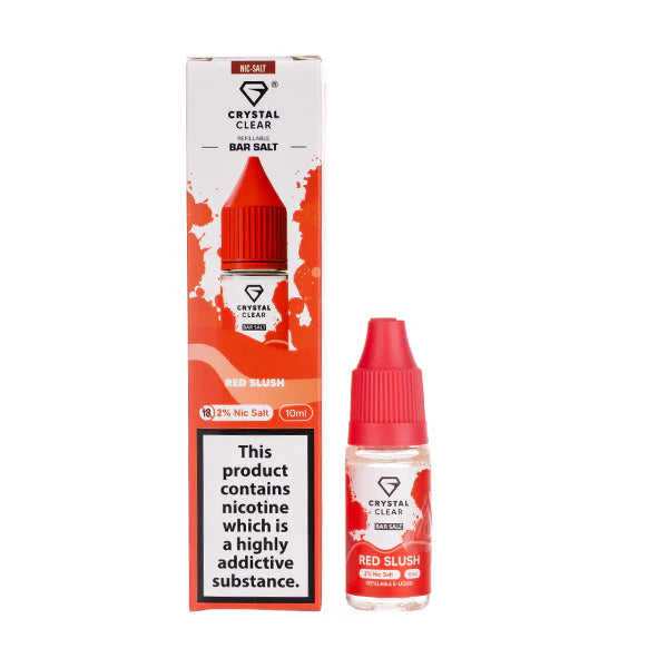 5 FOR £10 Crystal Clear Nic Salt E-Liquid 10MG/20MG Nicotine 10ml bottle
