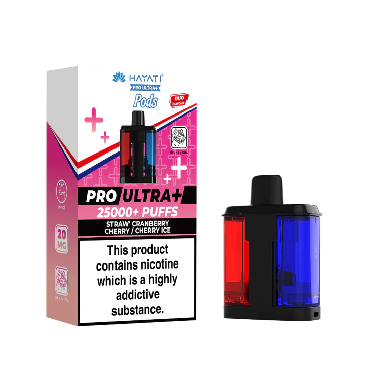 Hayati Pro Ultra+ 25K Puffs PODS