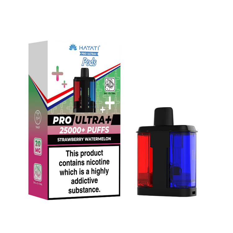 Hayati Pro Ultra+ 25K Puffs PODS