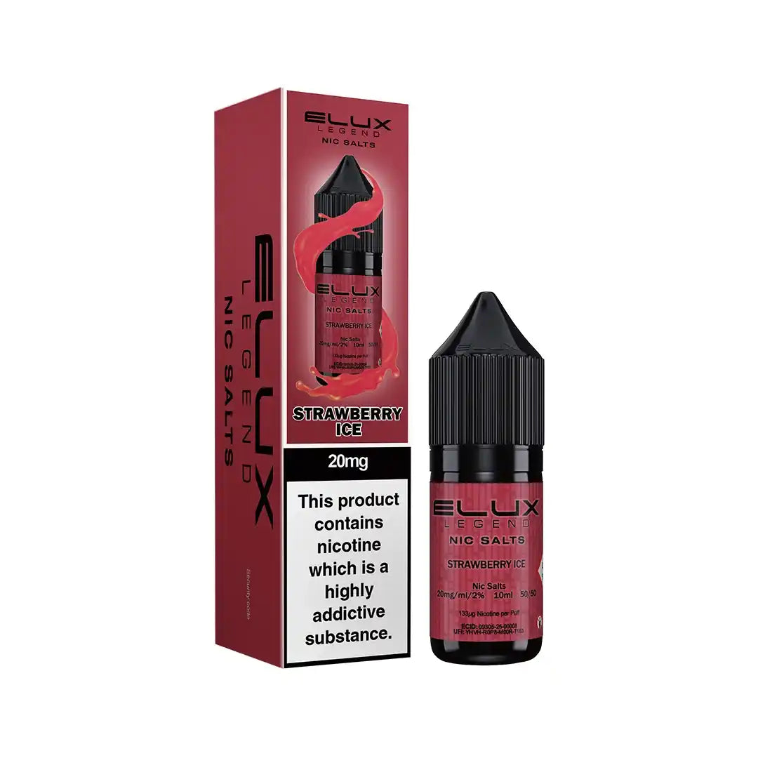 5 FOR £10 Elux (legend) Nic Salt E-Liquid 10MG/20MG Nicotine 10ml bottle