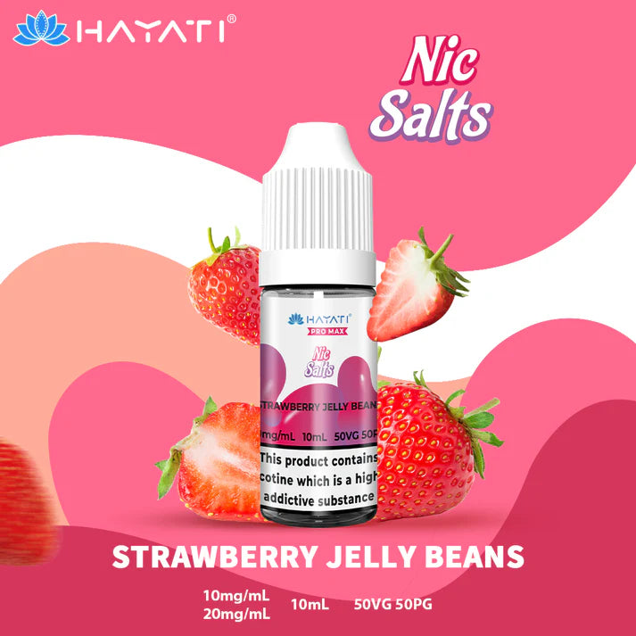 5 FOR £10 Hayati Pro Max Nic Salt E-Liquid 10MG/20MG Nicotine 10ml bottle