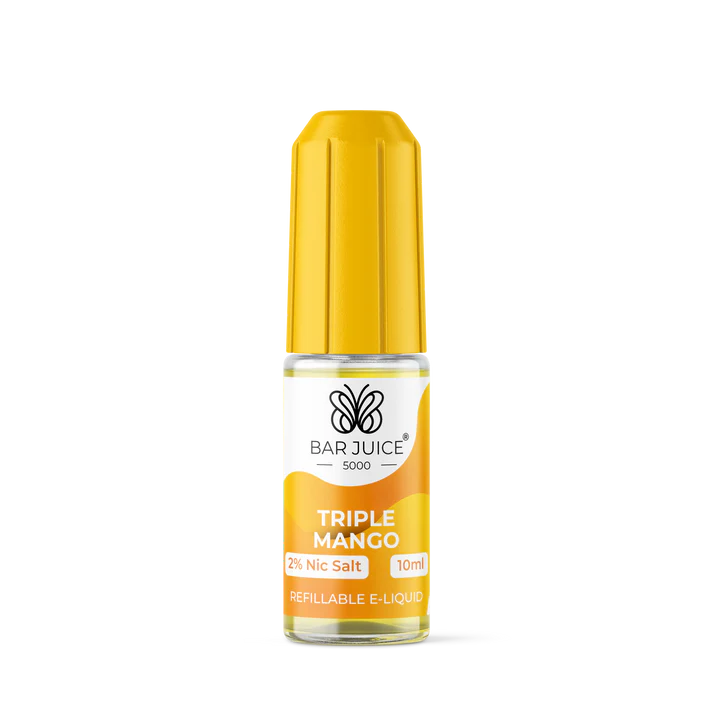 5 FOR £10 Bar Juice 5000 Nic Salt E-Liquid 10MG/20MG Nicotine 10ml bottle