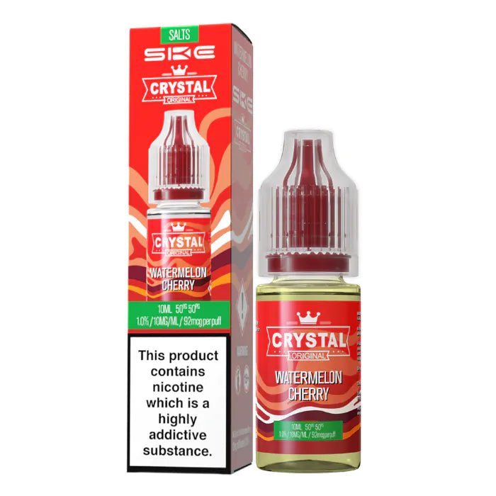 5 FOR £10 SKE crystal Nic Salt E-Liquid 10MG/20MG Nicotine 10ml bottle