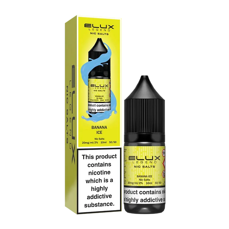 5 FOR £10 Elux (legend) Nic Salt E-Liquid 10MG/20MG Nicotine 10ml bottle
