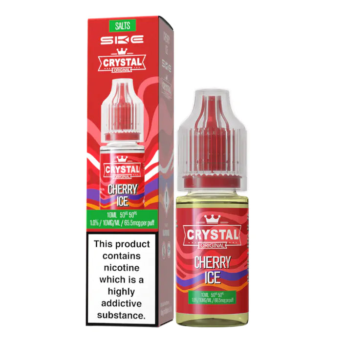 5 FOR £10 SKE crystal Nic Salt E-Liquid 10MG/20MG Nicotine 10ml bottle