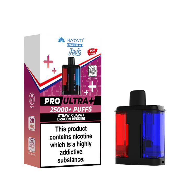 Hayati Pro Ultra+ 25K Puffs PODS