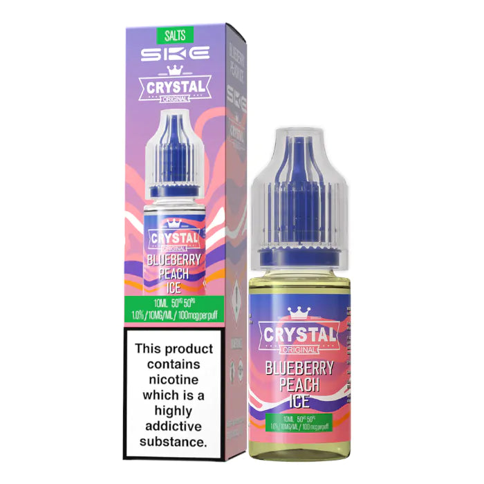 5 FOR £10 SKE crystal Nic Salt E-Liquid 10MG/20MG Nicotine 10ml bottle