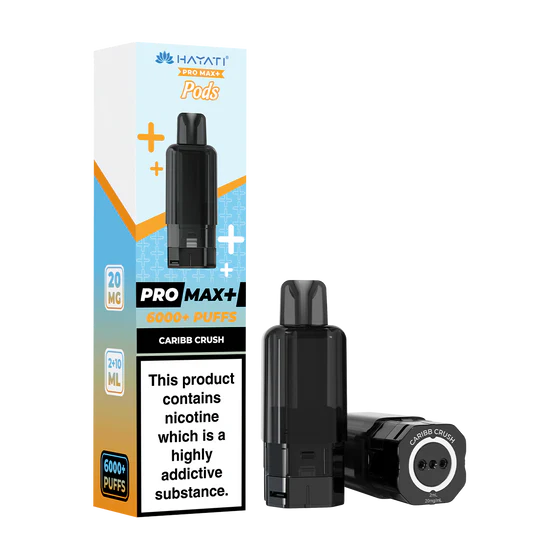 Hayati Pro Max+ 6000 Puffs PODS