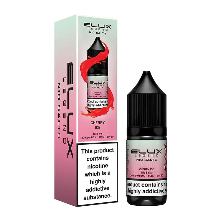 5 FOR £10 Elux (legend) Nic Salt E-Liquid 10MG/20MG Nicotine 10ml bottle