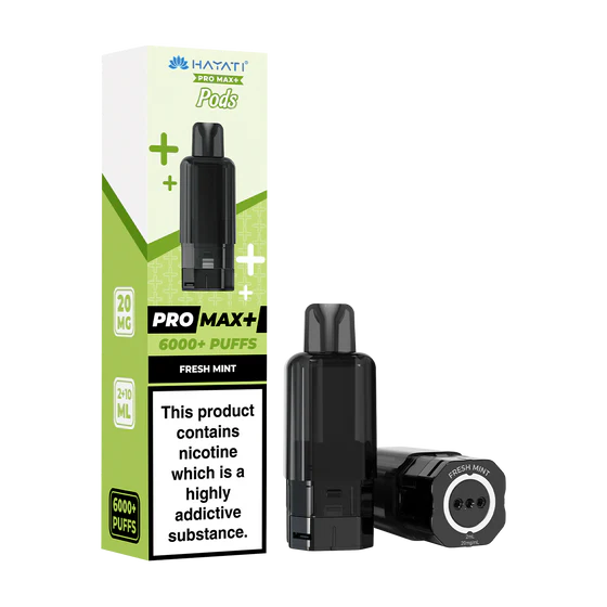 Hayati Pro Max+ 6000 Puffs PODS