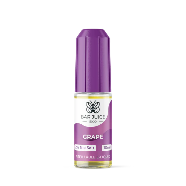 5 FOR £10 Bar Juice 5000 Nic Salt E-Liquid 10MG/20MG Nicotine 10ml bottle