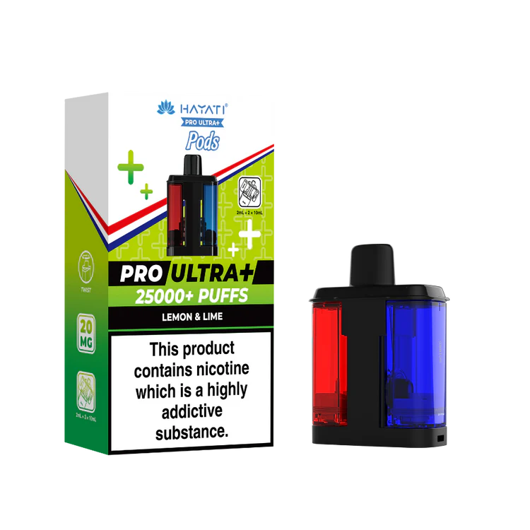 Hayati Pro Ultra+ 25K Puffs PODS