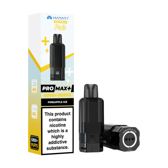 Hayati Pro Max+ 6000 Puffs PODS