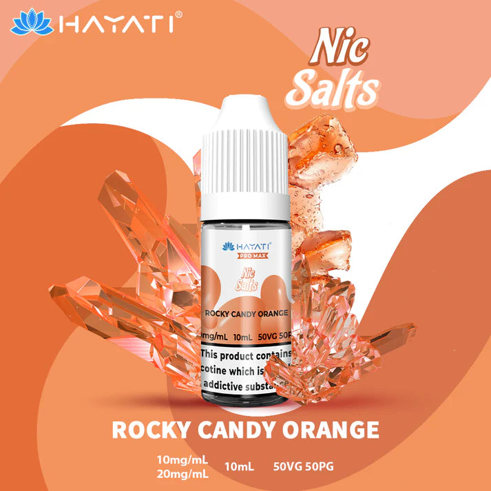 5 FOR £10 Hayati Pro Max Nic Salt E-Liquid 10MG/20MG Nicotine 10ml bottle