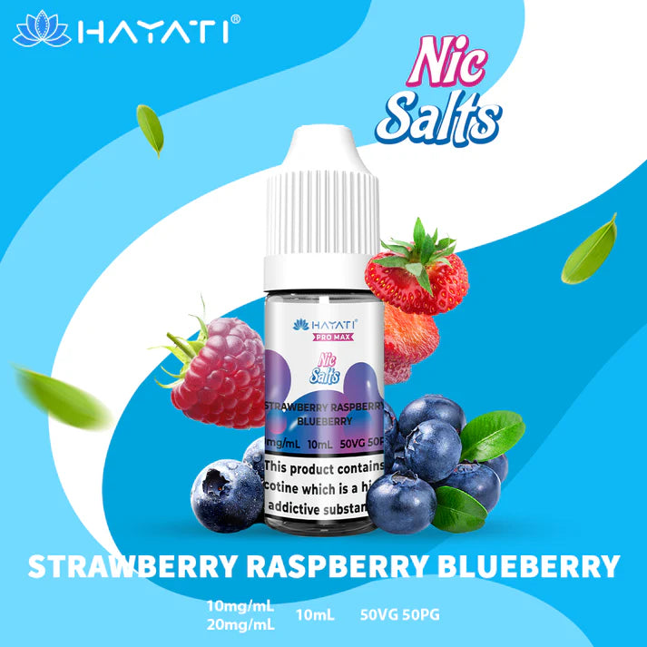 5 FOR £10 Hayati Pro Max Nic Salt E-Liquid 10MG/20MG Nicotine 10ml bottle