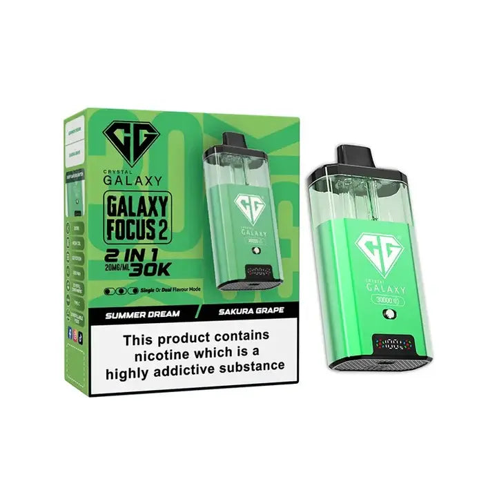 Crystal Galaxy Focus 2 - 30K Puffs Kit