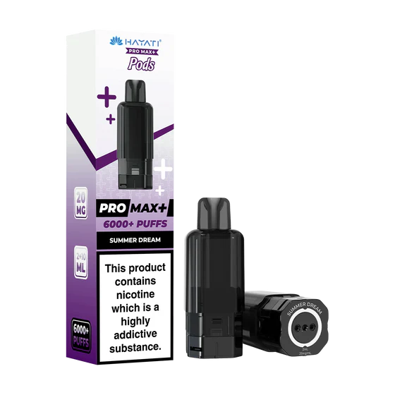 Hayati Pro Max+ 6000 Puffs PODS