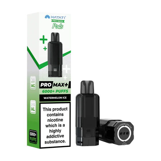 Hayati Pro Max+ 6000 Puffs PODS