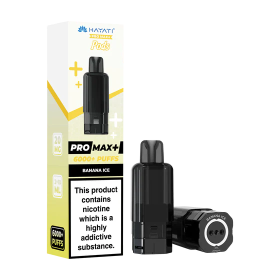 Hayati Pro Max+ 6000 Puffs PODS