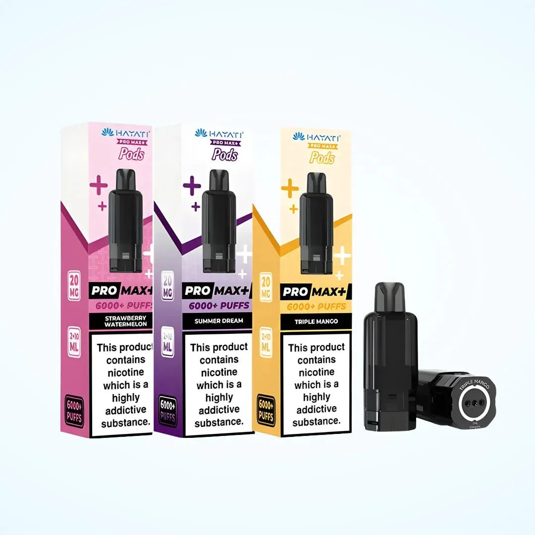 Hayati Pro Max+ 6000 Puffs PODS