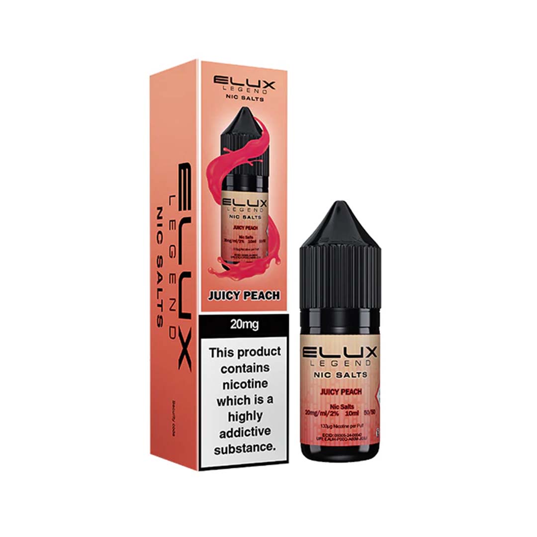5 FOR £10 Elux (legend) Nic Salt E-Liquid 10MG/20MG Nicotine 10ml bottle