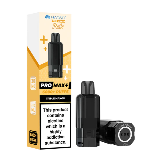 Hayati Pro Max+ 6000 Puffs PODS